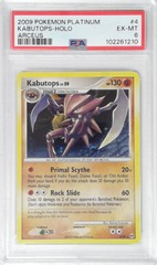 V1873: 2009: Kabutops: 4/99: Arceus: Platinum: PSA: 6: EX-MT: 10261210